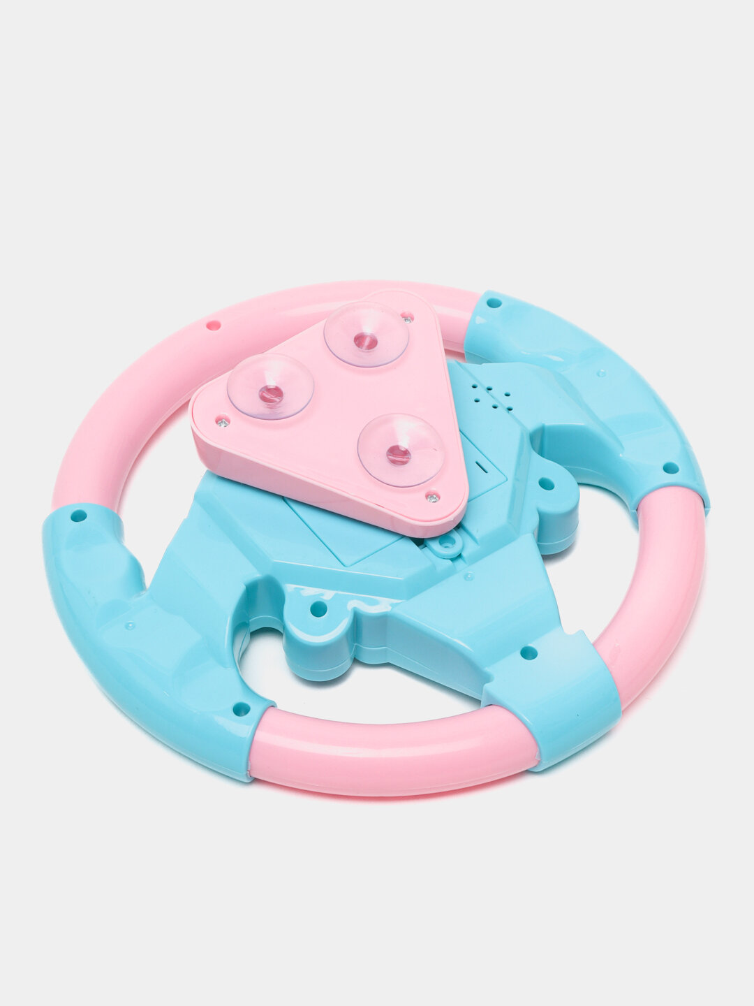 Детский руль музыкальный на присоске со звуком, детская игрушка — фото 1