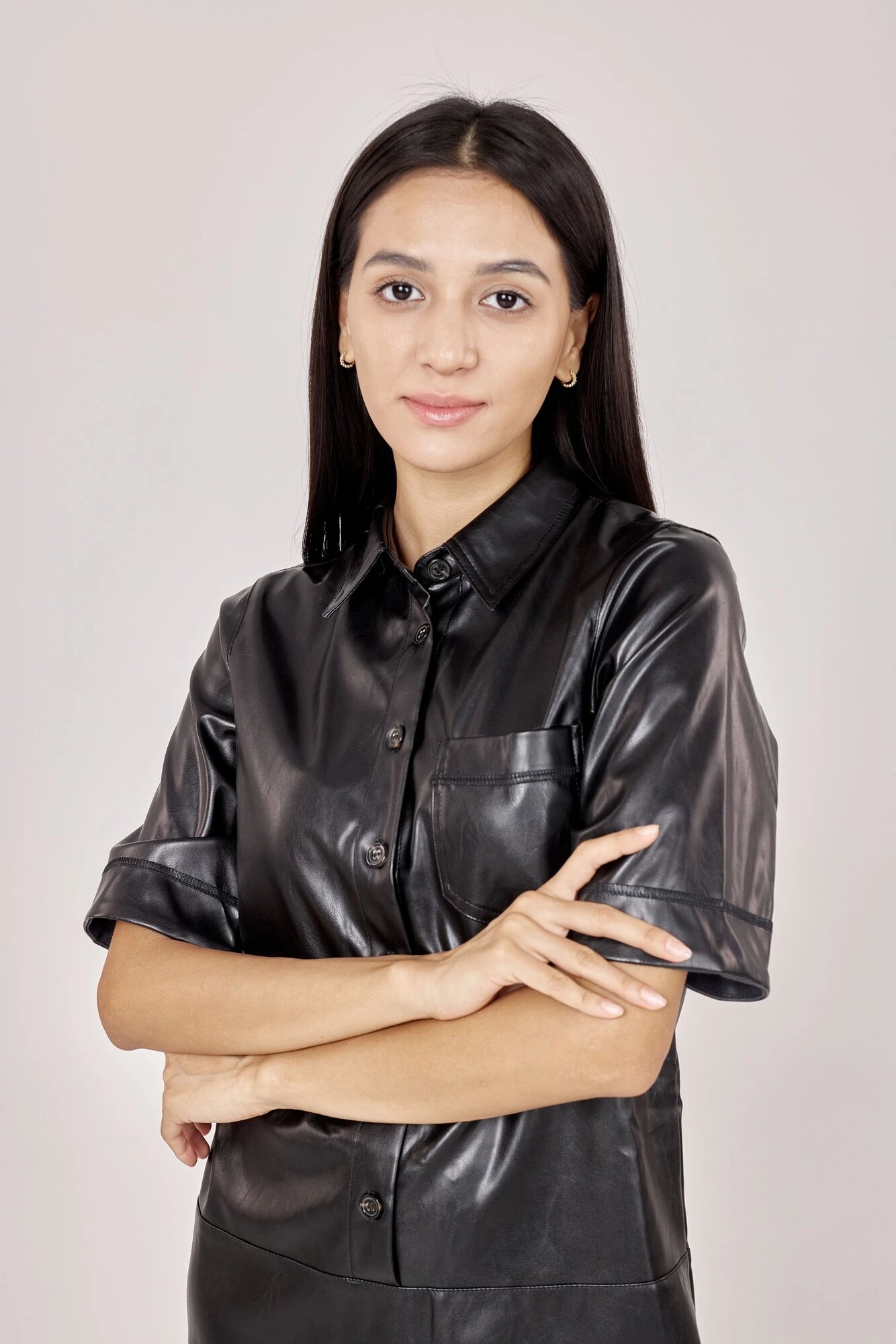 Платье Selfie, размер L, черный — фото 1