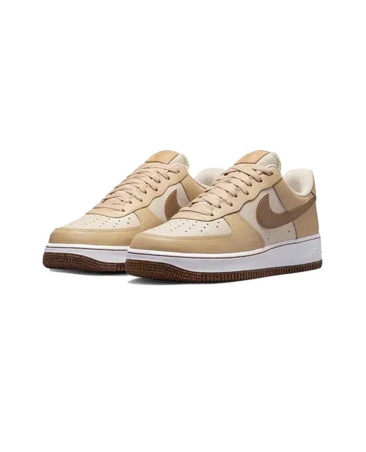 Кроссовки NIKE Air Force 1 '07 LV8, размер 39 EU / 24 mm, коричневый