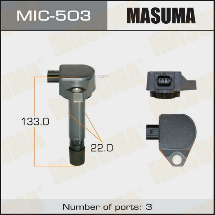 MASUMA MIC503 Катушка MASUMA, CIVIC, CROSSROAD / R16A1, R18A2