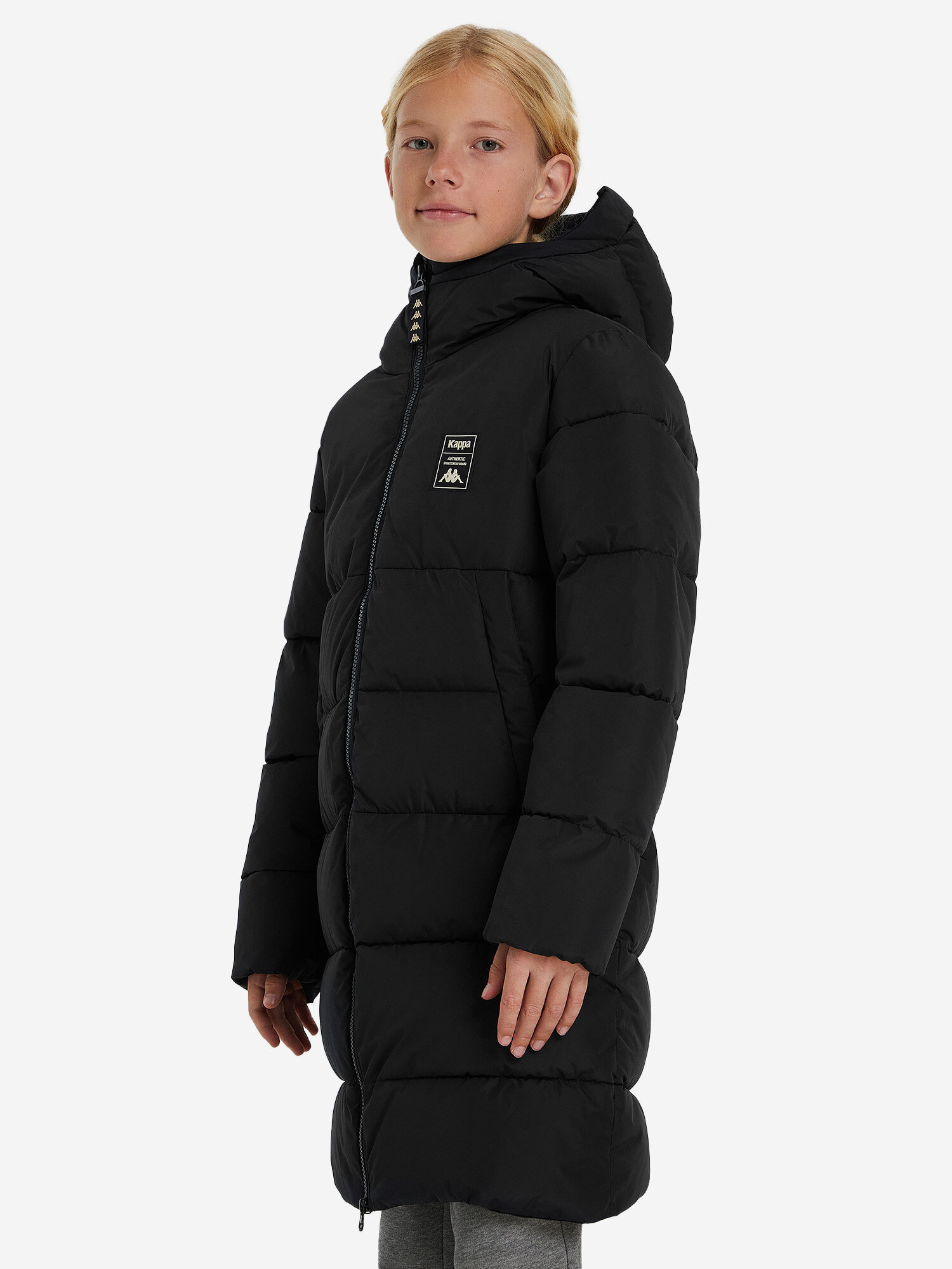 Куртка Kappa Sport Style Boy's Faux Down Jacket размер 146-152 черный
