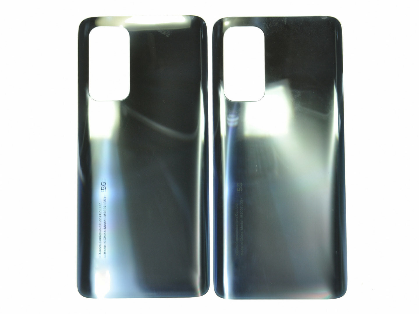Задняя крышка для Xiaomi Mi 10T/Mi 10T Pro silver AAA
