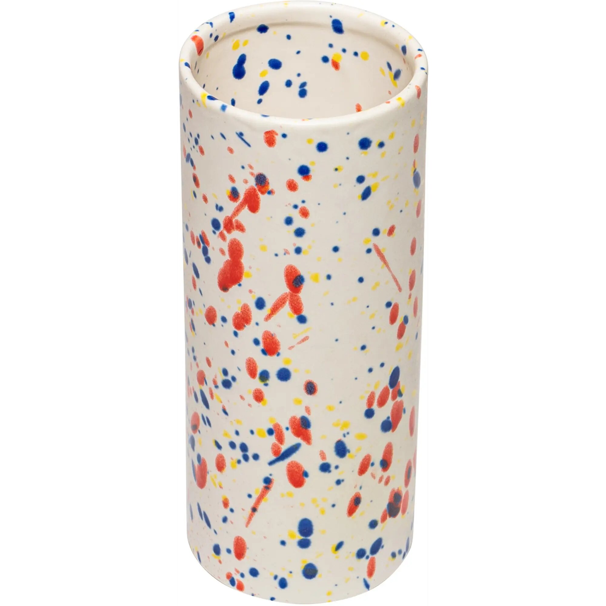 Ваза керамика 20 см цвет разноцветный