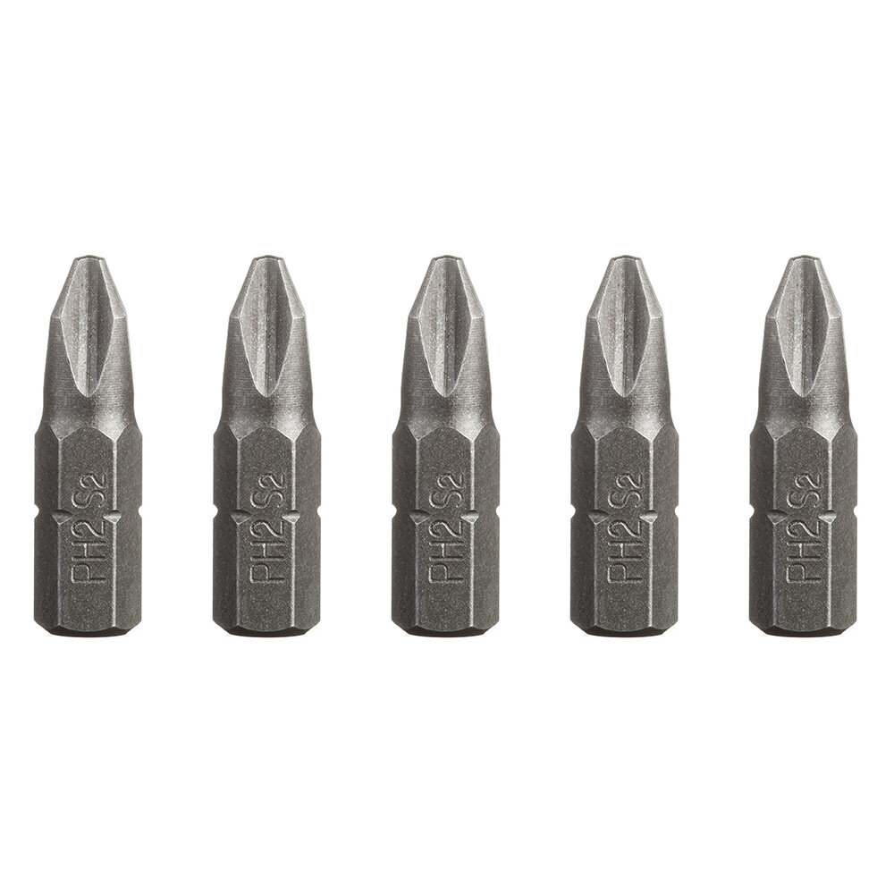 Бита PH2 магнитная 25 мм (5 шт.)