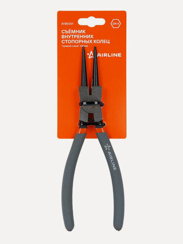Изображение товара Съемник внутренних стопорных колец "прямой сжим" Airline ATBK001, 230 мм