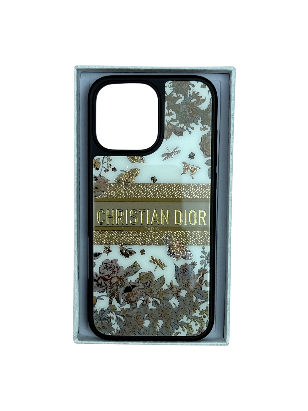 Чехол Christian Dior , для iPhone 16 Pro Max, в подарочной упаковке