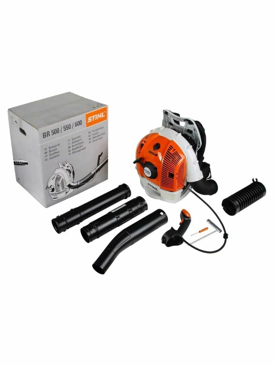 Воздуходувка садовая бензиновая BR 600 STIHL / Воздуходувное устройство ранец Штиль