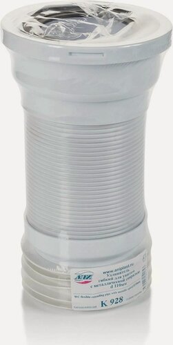 Изображение товара Гофра для унитаза Ани-пласт К928 с металлической спиралью d110мм