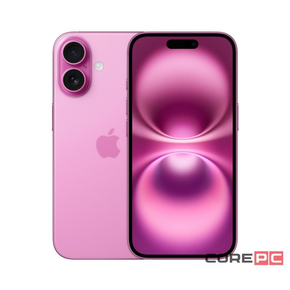Смартфон Apple iPhone 16 256Gb (Pink) воплощение стиля и технологий