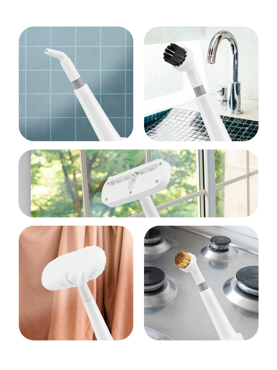 Паровая швабра "2 в 1" Kitfort КТ-1090 — фото 1