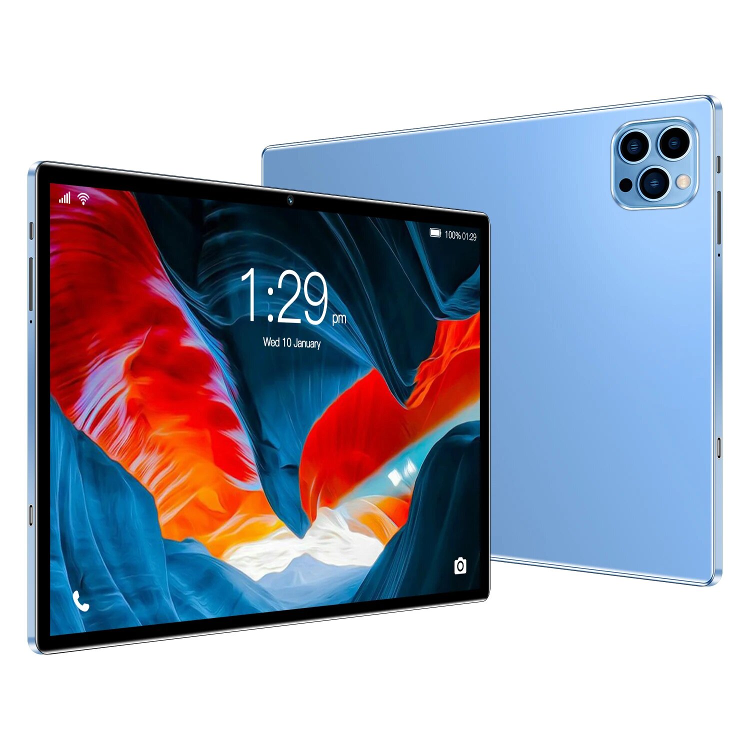 Планшет BDF, 10.1", 4/64ГБ, Wi-Fi+3G, Android