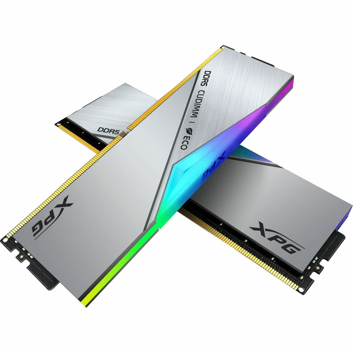 Модуль памяти ADATA 48GB DDR5 8800 XPG Lancer CUDIMM RGB AX5CU8800C4224G-DCLACRSG CL42, 1.45V, kit 2 x 24GB