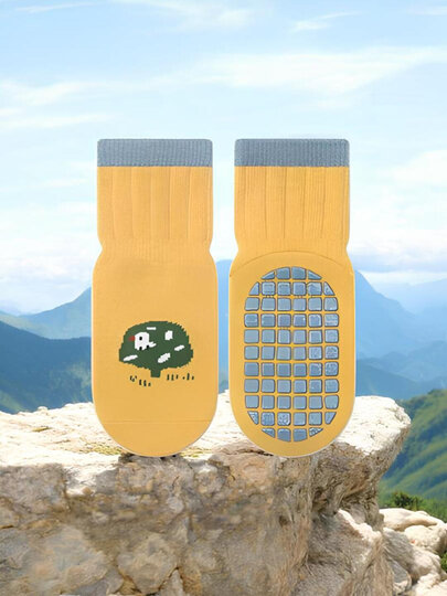 Носки, для мальчиков и девочек (оптом), 1-2 лет, противоскользящие — фото 1