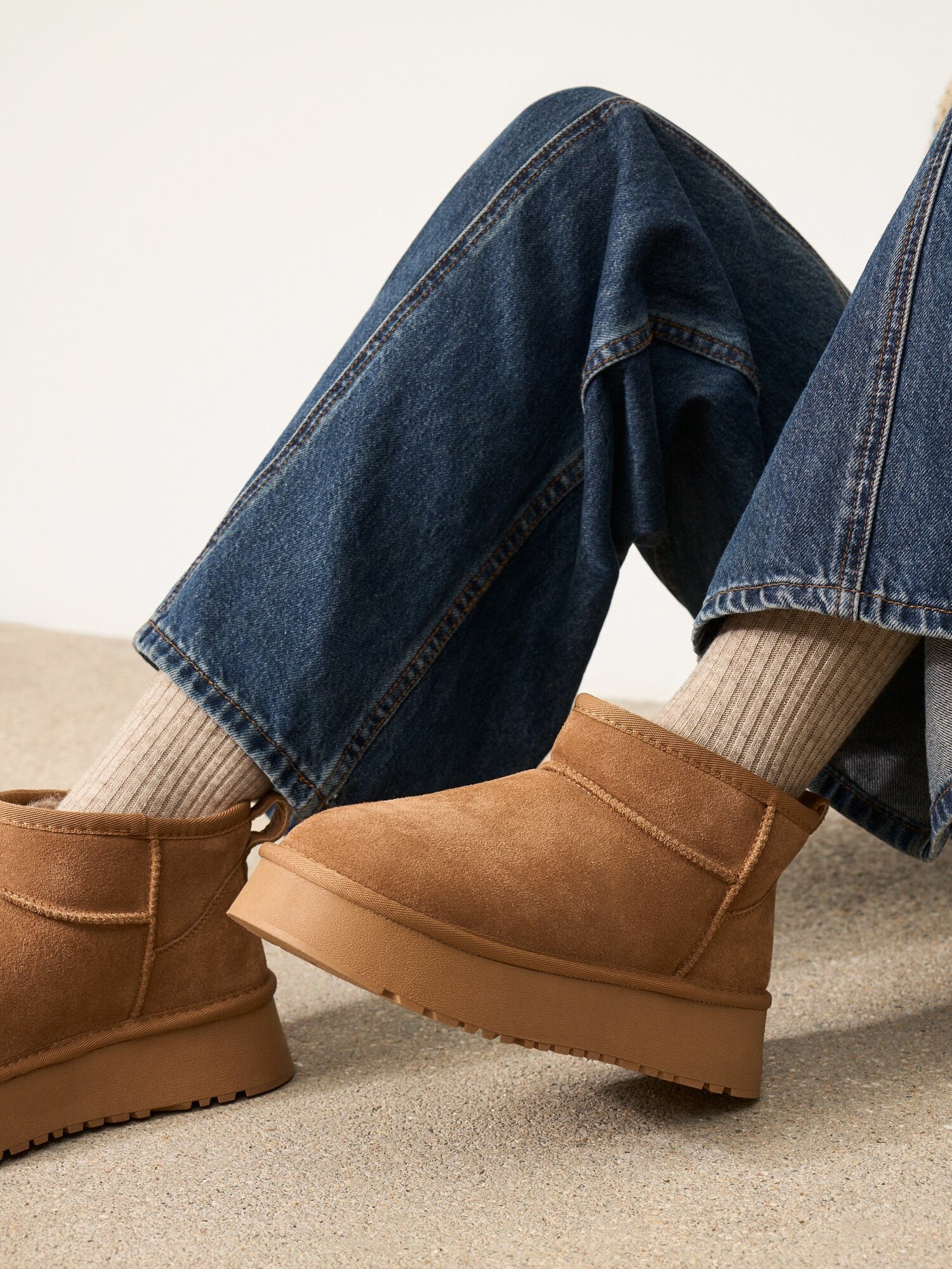 Угги Thomas Munz Осень-зима 2025, размер 37, рыжий — фото 1