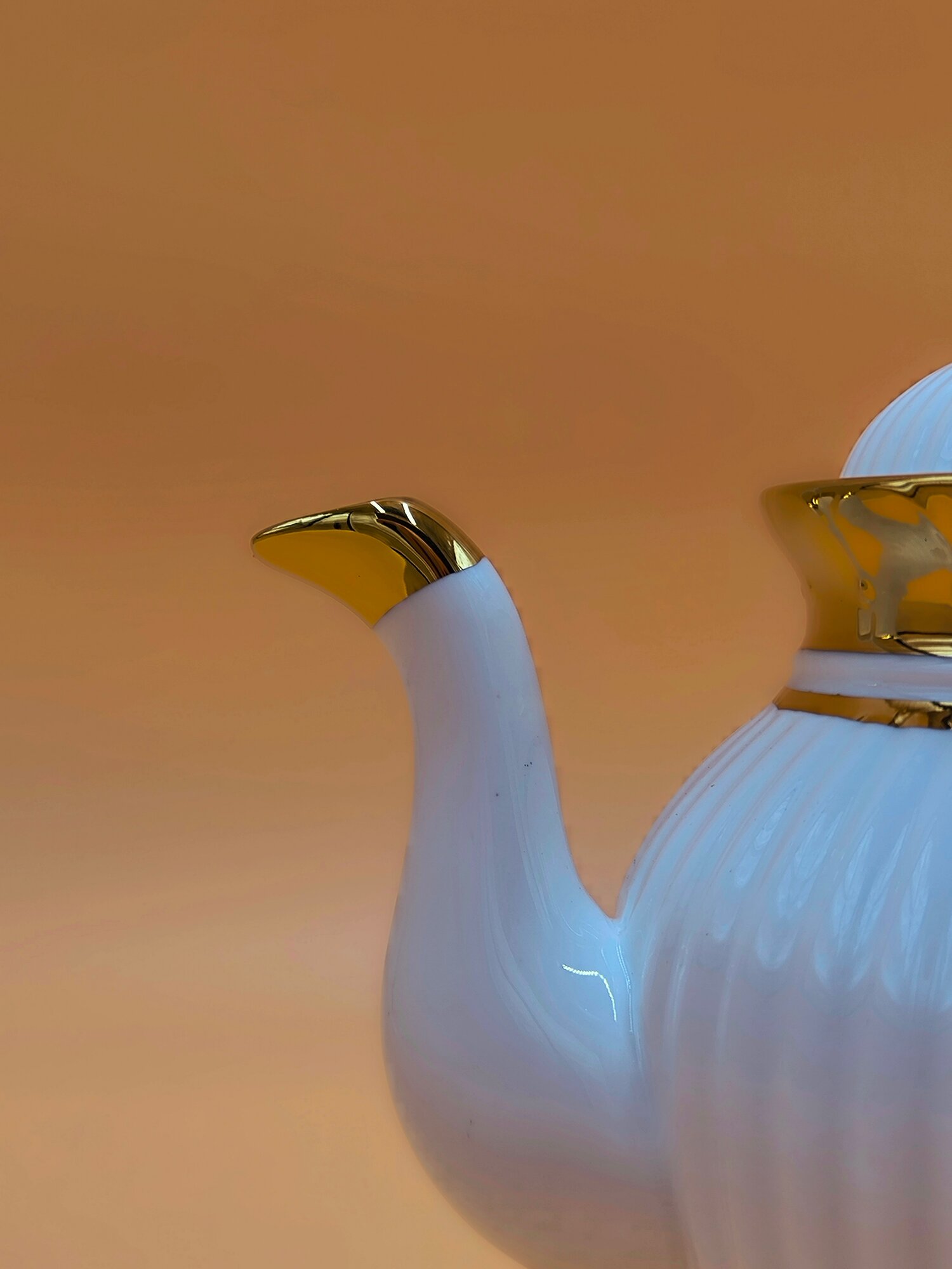 Серия Керамических Чайников "Tea Pot 4 Xashamat" Золотыми линями — фото 1