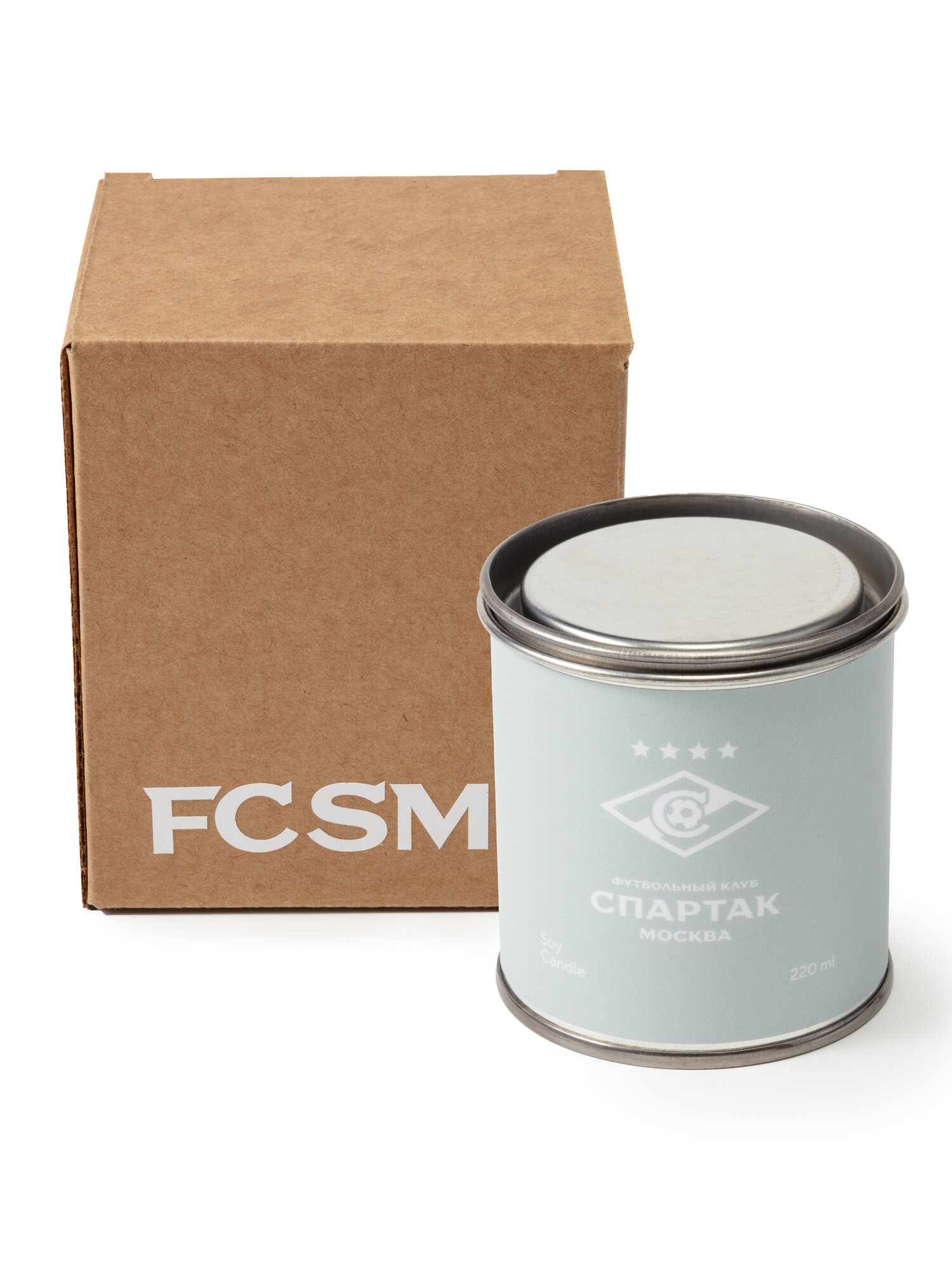 Ароматическая свеча FCSM (белые цветы, хлопок) — фото 1