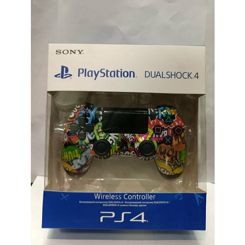 Беспроводной геймпад PS4 - яркий и стильный аксессуар для вашей консоли 195000₽