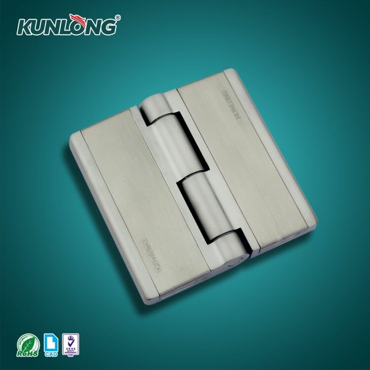 SK2-003-2J Петля накладная с декоративными заглушками винтов кунлонг цинковый сплав 99*100 мм 2 шт.
