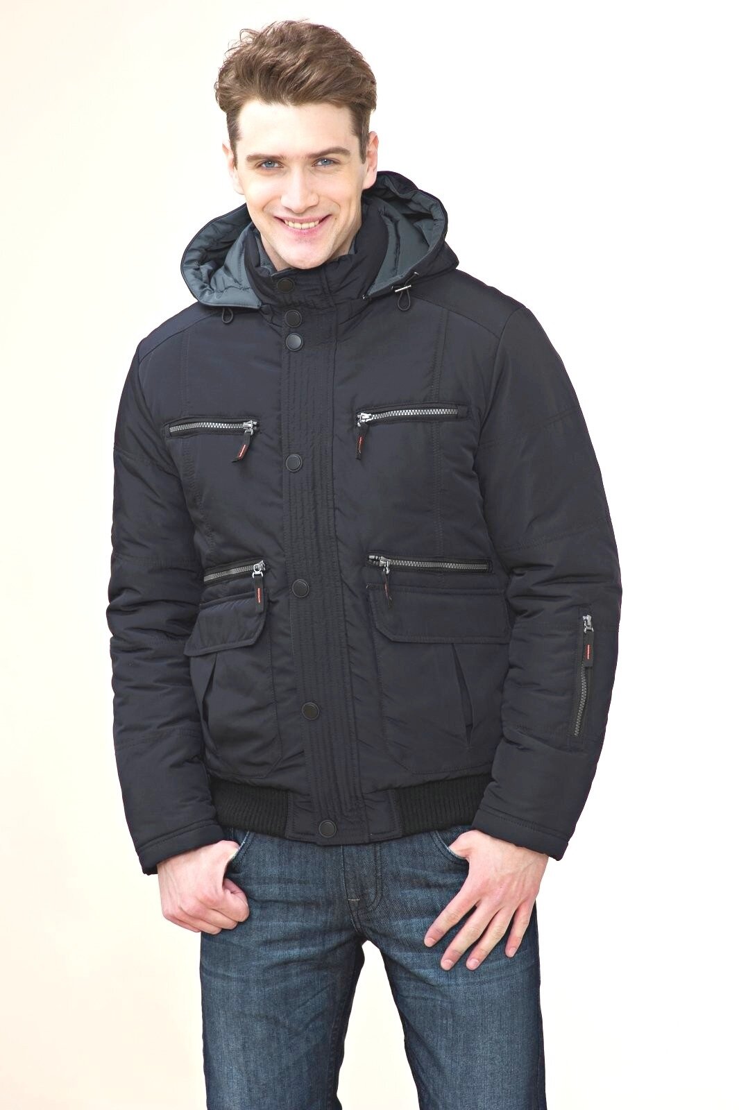 Куртка Tom Farr Tom Farr T3171/58/55, размер XL, черный