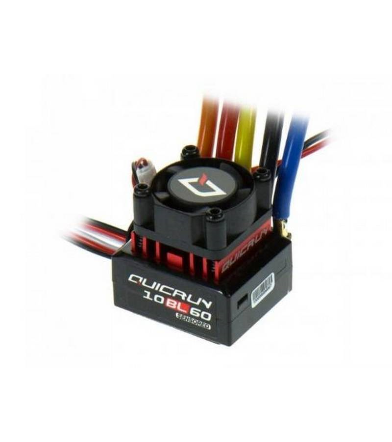 Бесколлекторный регулятор Hobbywing QuicRun-10BL60-SENSORED (60A-380A, 1/10, 1/12)