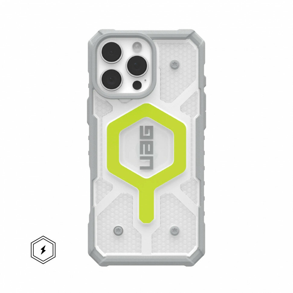 Чехол UAG Pathfinder с MagSafe для iPhone 16 Pro Max Active Neon неон 114465118181