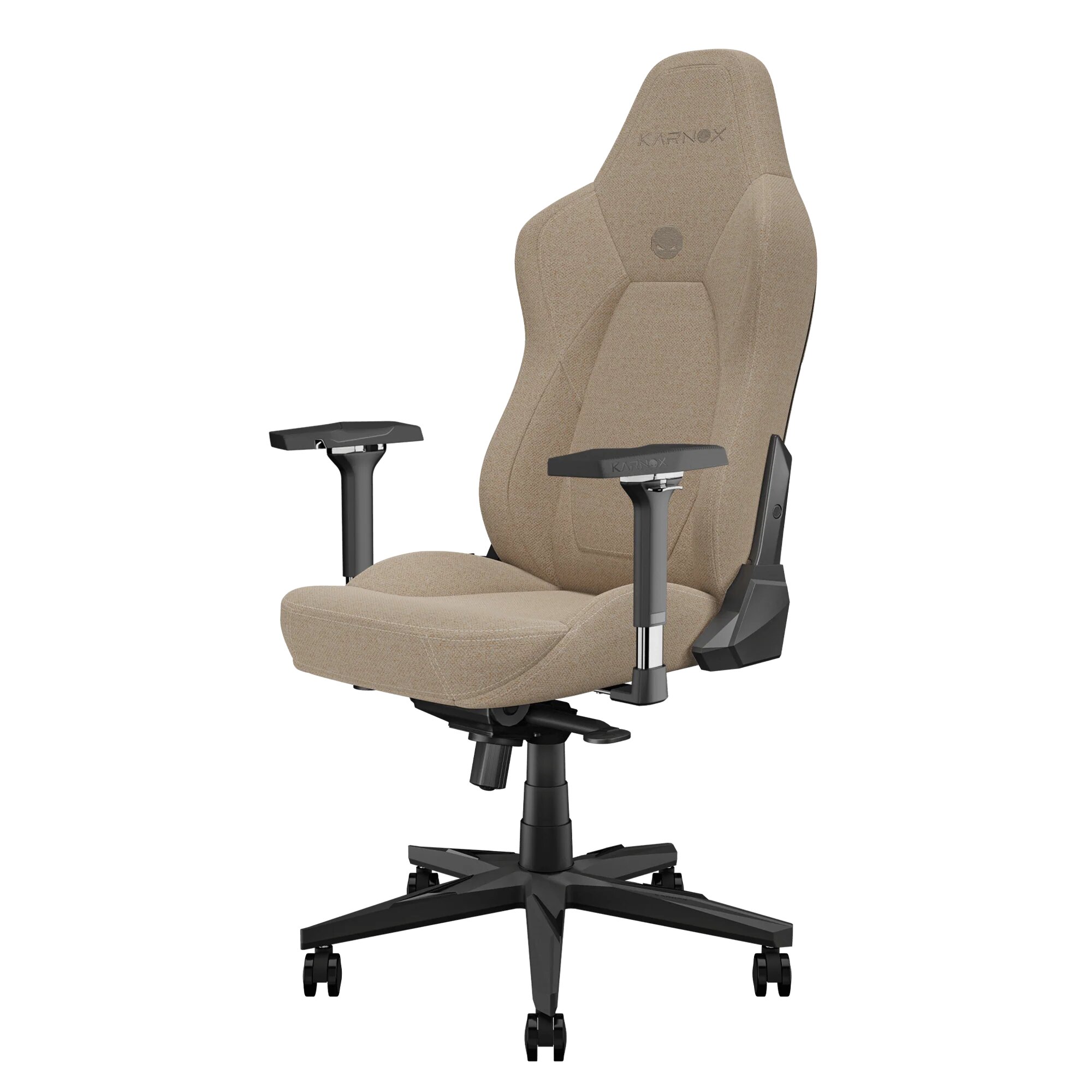 Премиум игровое кресло KARNOX DEFENDER GuardianX - PET FABRIC, бежевый