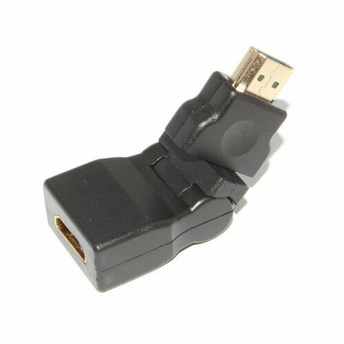 Переходник H46 HDMI мама-папа угловой 360
