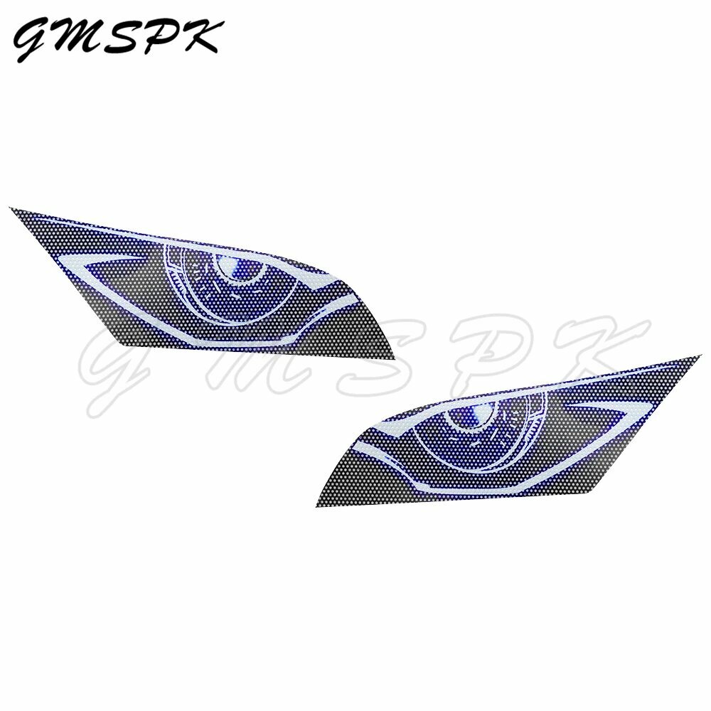 Наклейка на защиту фар мотоцикла, подходит для Honda CBR600RR CBR 600RR CBR 600RR 2007 2008 2009 2010 2011 2012, Оранжевый — фото 1