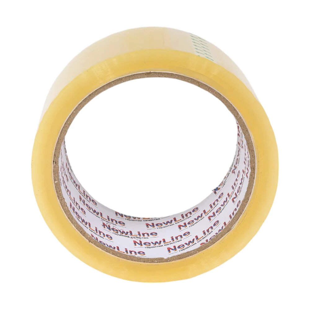 Упаковочная лента NewLine прозрачная 48 мм х 60 м 01011