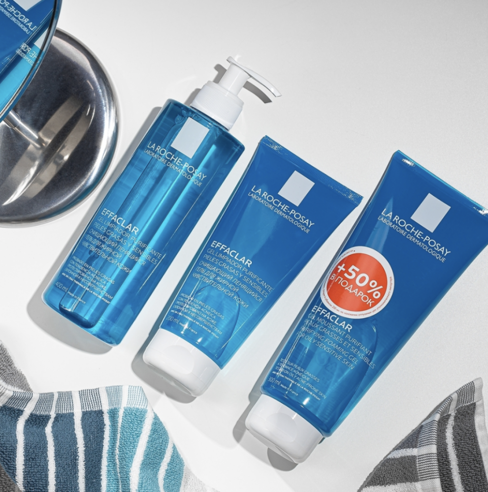 Картинки Гель очищающий La Roche-Posay Effaclar пенящийся для жирной кожи, 200 мл