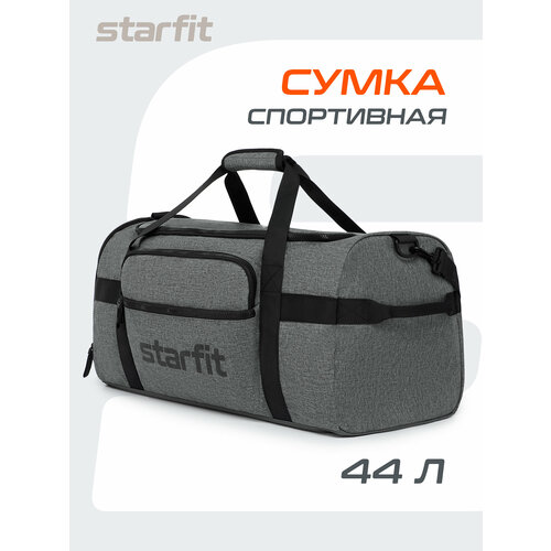 фото Сумка спортивная starfit, 44 л, 29х27х57 см, ручная кладь, серый