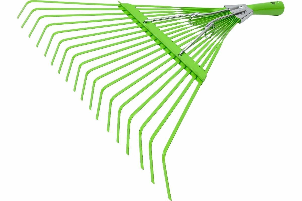 Грабли веерные Центроинструмент 460 мм 18 зубьев с компенсатором без черенка арт. 0231-10