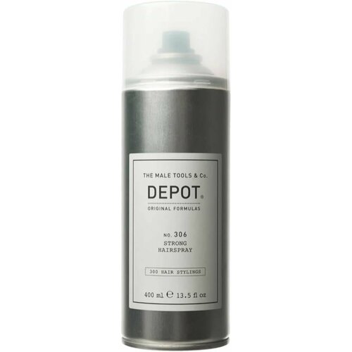 Depot Лак сильной фиксации для объема волос мужской no. 306, 400 мл