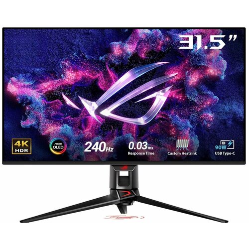 32 Монитор 4К Asus ROG SWIFT OLED PG32UCDM 2024 3840x2160 240 Гц 169 140 PPI 1000 кдм2 003 мс OLED 209562₽