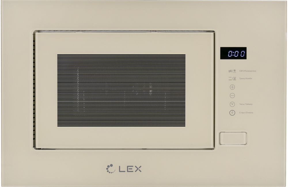 Встраиваемая микроволновая печь Lex Bimo 20.01 слоновая кость (chve000003)