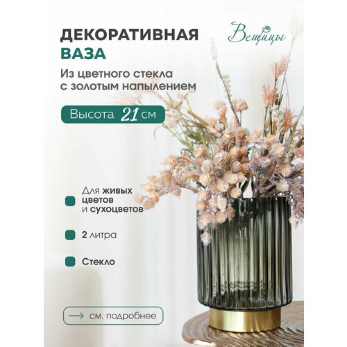 фото Ваза вещицы csa-10m, серый