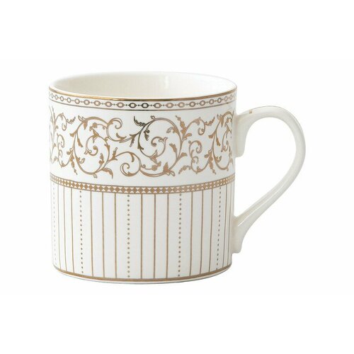Кружка 400 мл фарфор N белая с золотистым орнаментом Golden Pozzi Milano 1876 1470₽
