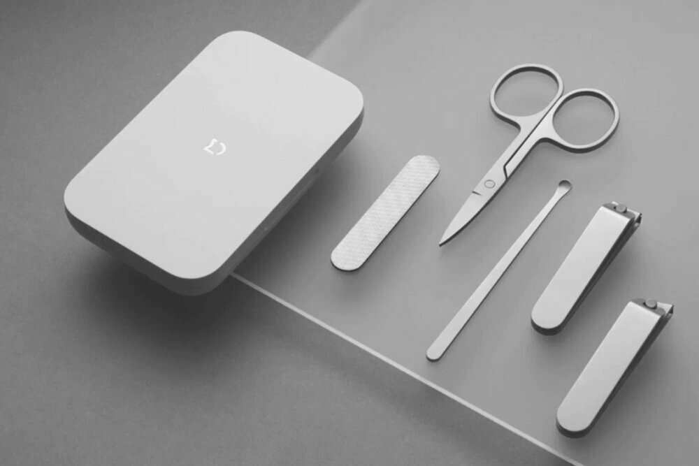 Картинки Набор для маникюра Xiaomi Nail, 5 в 1, для маникюра и педикюра