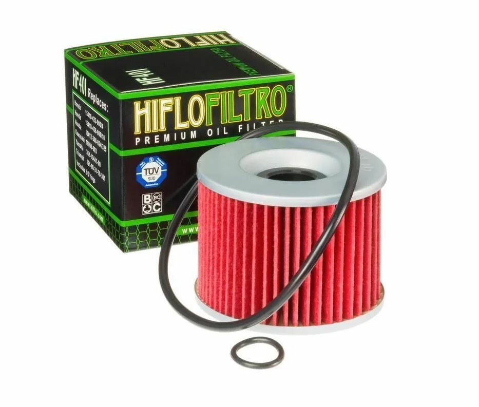 Фильтр масляный Hiflo HF401 для мотоциклов ! Honda , Kawasaki , Yamaha.