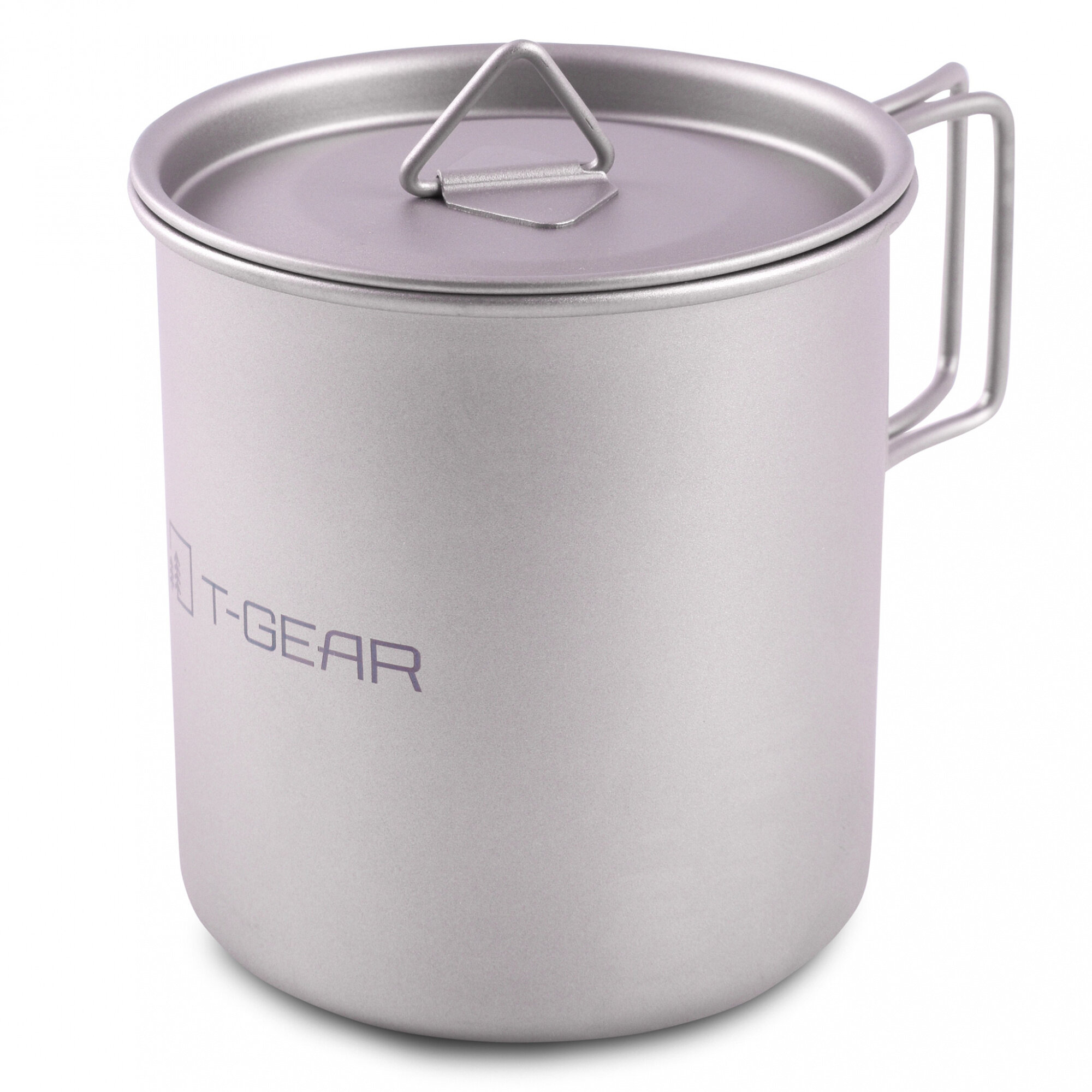 Кружкa с крышкой титановая T-Gear Titanium Mug With Lid 500 мл