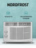 Оконный кондиционер NORDFROST WC 05, 1465 Вт, площадь 15 м², съем...