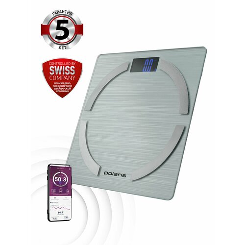 Весы электронные Polaris PWS 1886 IQ Home, серебристый