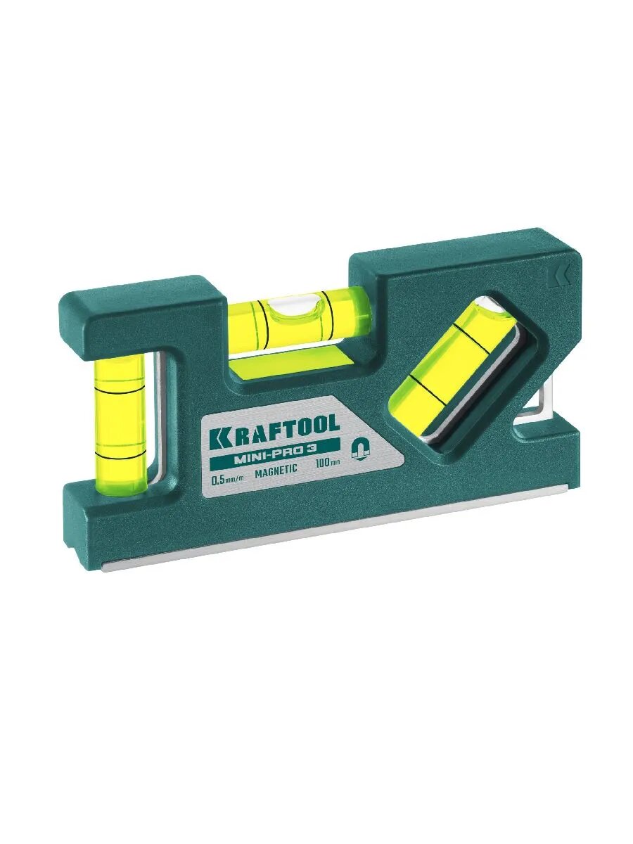 Kraftool Уровень магнитный компактный 100 мм. 34861-010