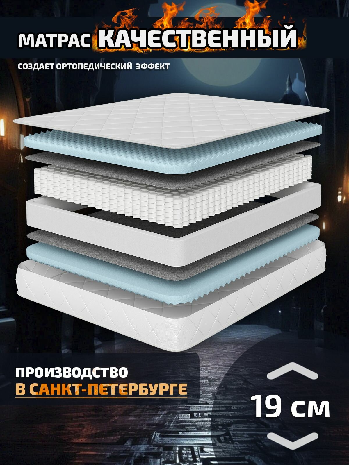 Матрас Piterson Name Mona 140x190