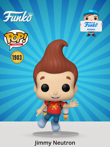 Изображение товара Фигурка Funko POP! Animation Adventures of Jimmy Neutron Boy Genius Jimmy Neutron (1903) 83536