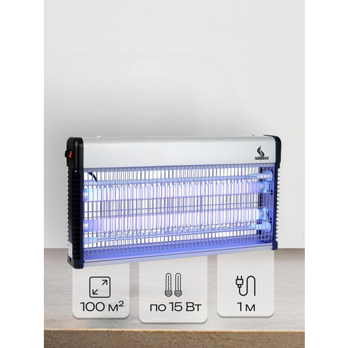 фото Лампа инсектицидная ловушка для насекомых airhot ike-30w