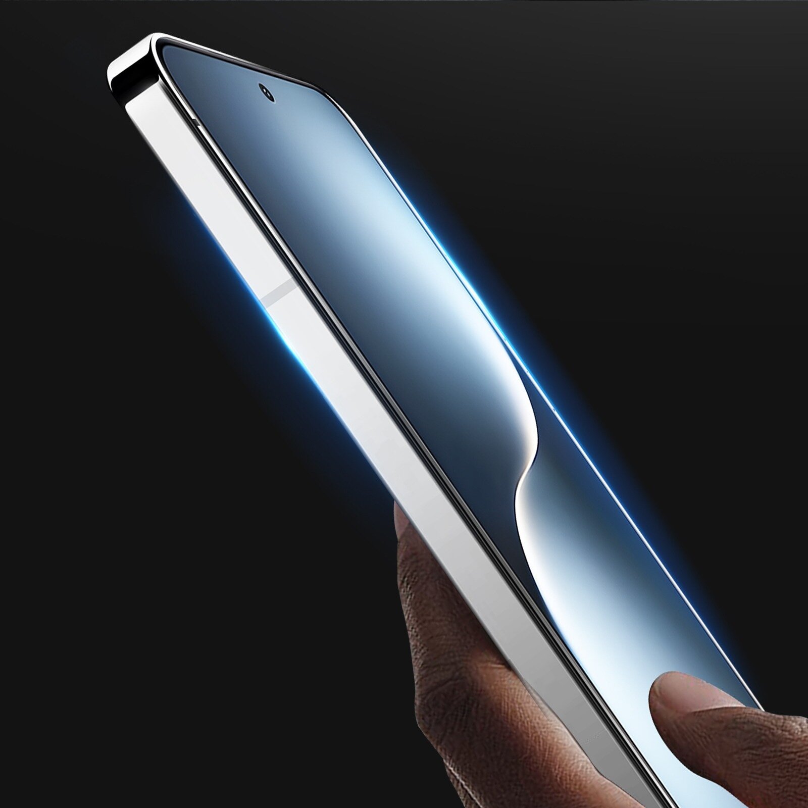 Защитное стекло из закаленного стекла для Honor Magic 7 Pro, от Dux Ducis серия CURVED-65 Full Screen Glass — фото 1