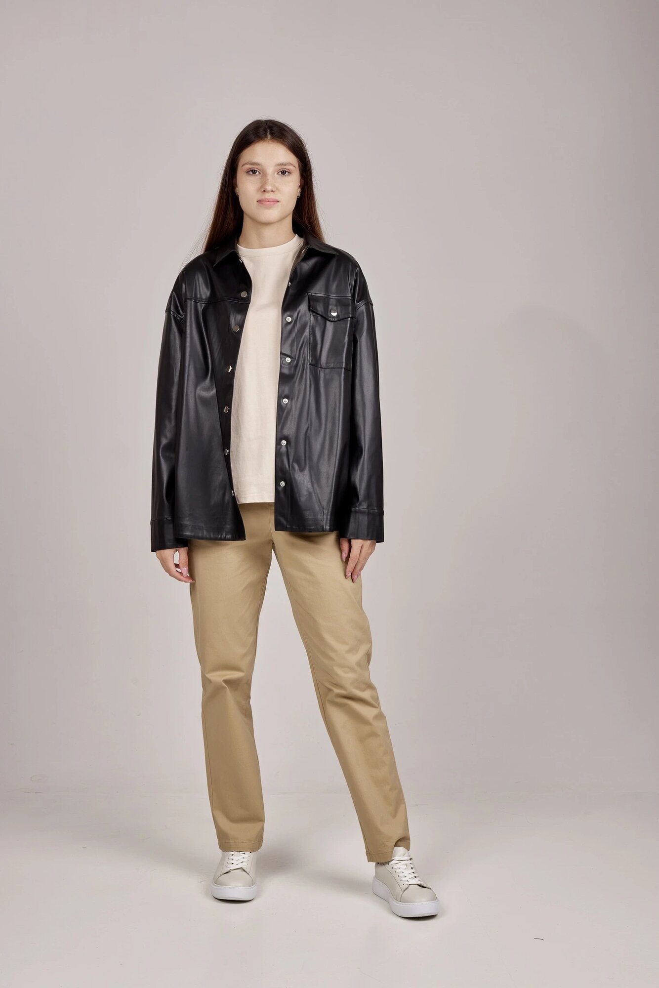 Рубашка Selfie, размер L, черный — фото 1