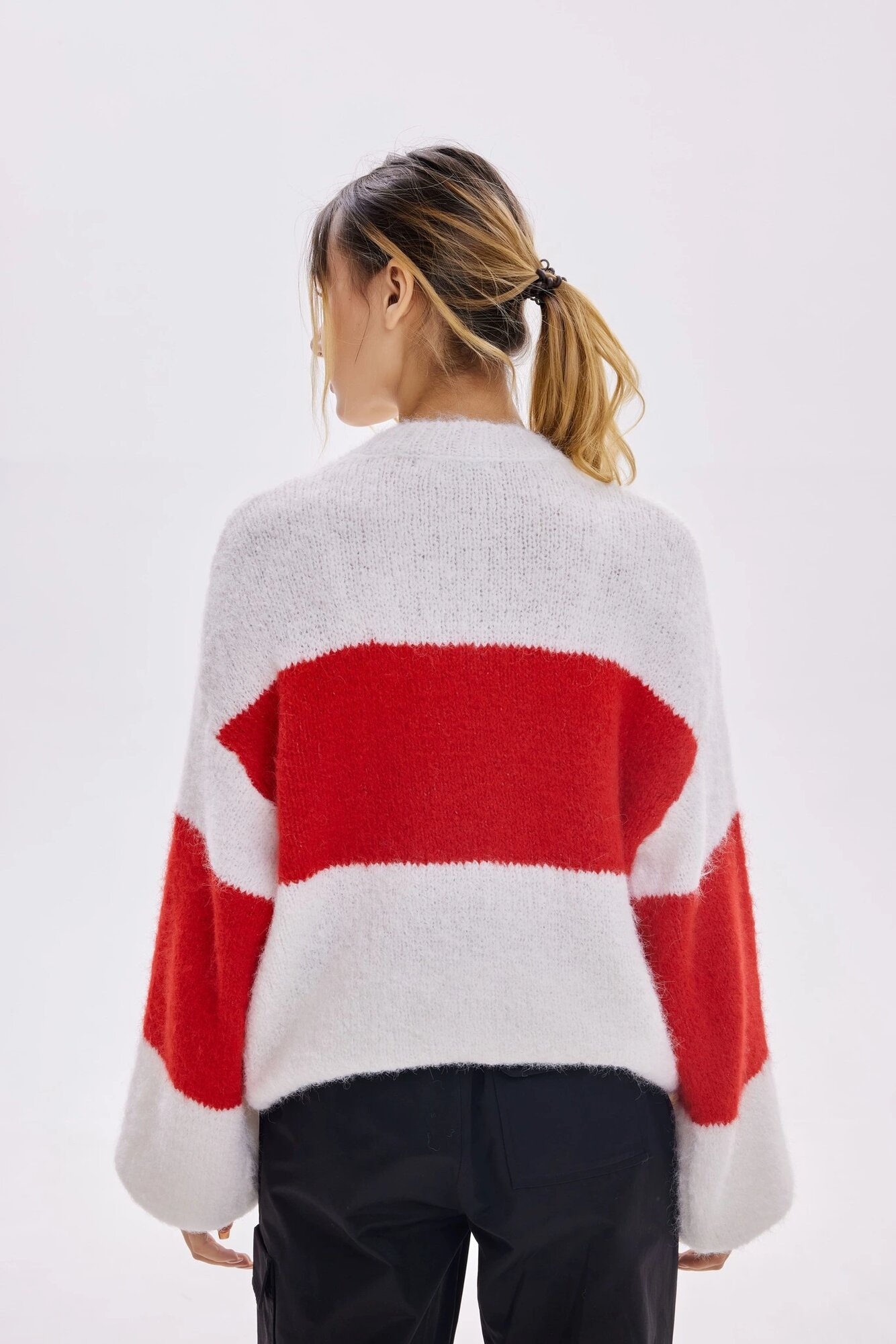 Свитер Selfie, размер L, , красный — фото 1