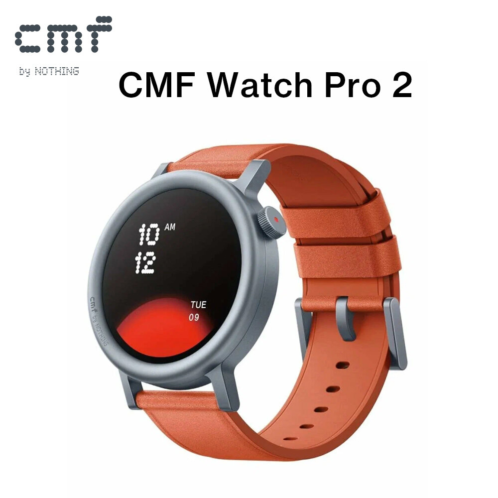 Умные смарт часы CMF Watch Pro 2, глобальная версия, оранжевый